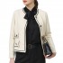 Alexander & Jacob Cardigan Contrast Braid-Cream