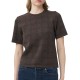 Alexander & Jacob Blouse Knit Checked-Brown Alexander & Jacob Blouse Knit Checked-Brown