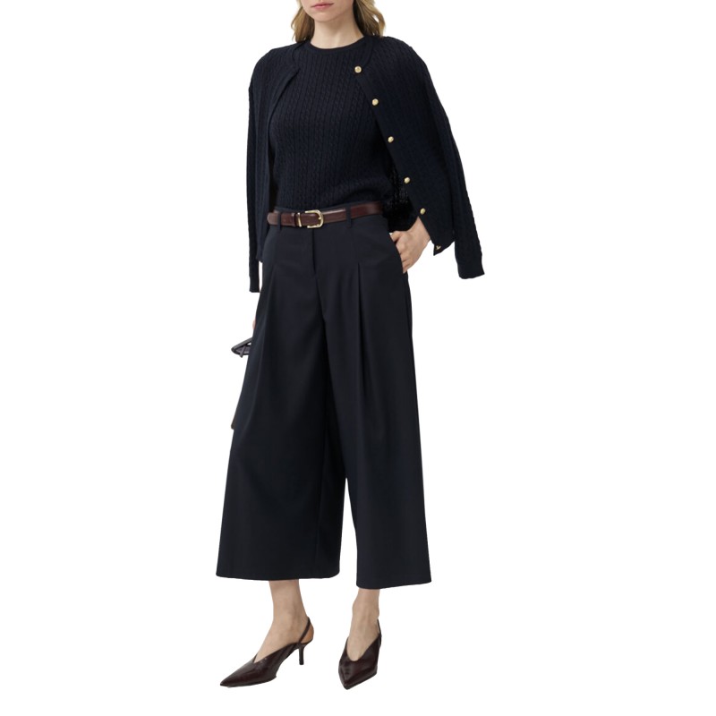 Alexander & Jacob Cardigan Braided-Blue Alexander & Jacob Cardigan Braided-Blue