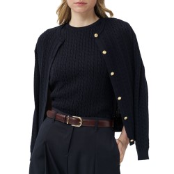 Alexander & Jacob Cardigan Braided-Blue