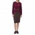 Alexander & Jacob Cardigan Braided-Aubergine