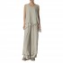 Lotus Eaters Blouse Sleeveless V-Neck-Avocado
