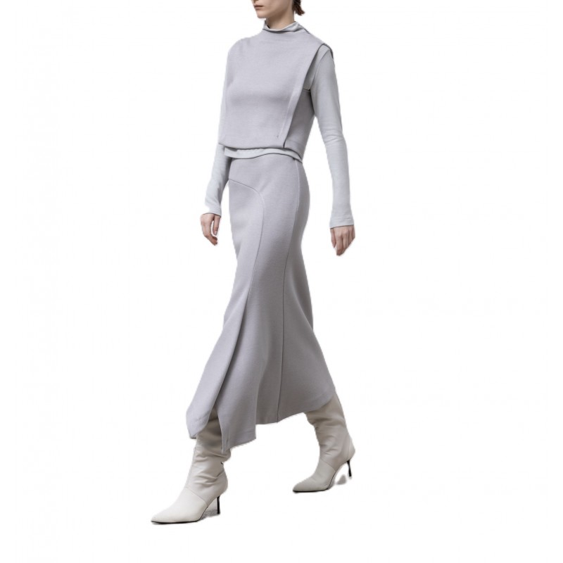 Lotus Eaters Skirt-Light Grey Lotus Eaters Skirt-Light Grey