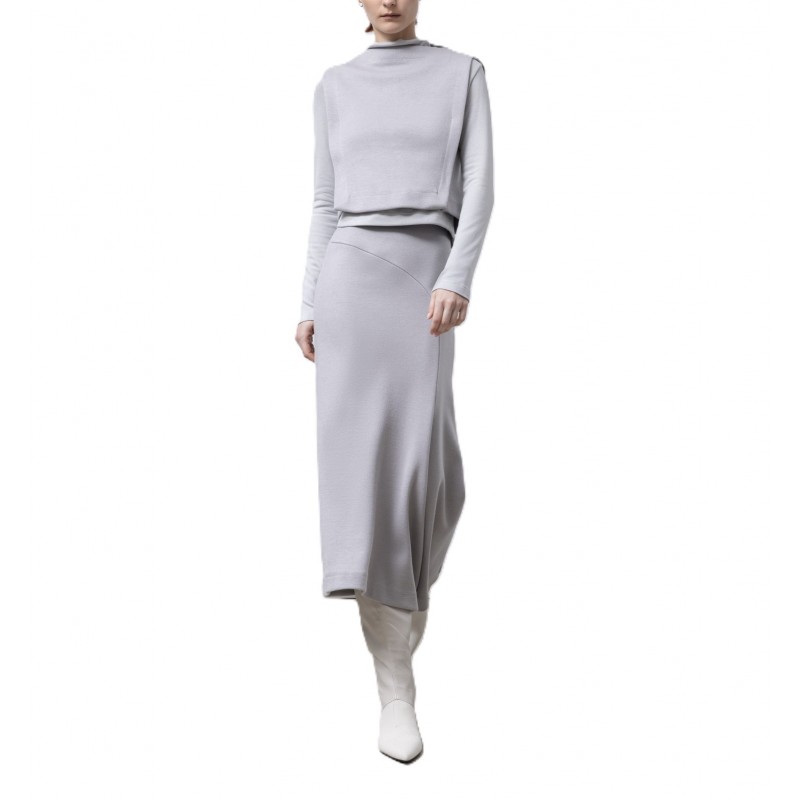 Lotus Eaters Skirt-Light Grey Lotus Eaters Skirt-Light Grey
