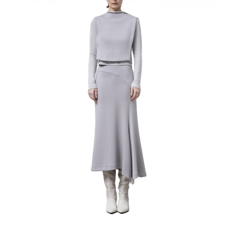 Lotus Eaters Skirt-Light Grey Lotus Eaters Skirt-Light Grey