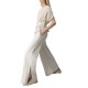 Lotus Eaters Trousers Loose Fit-Oyster Beige