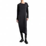 Lotus Eaters Dress Maxi With Pocket-Anthracite