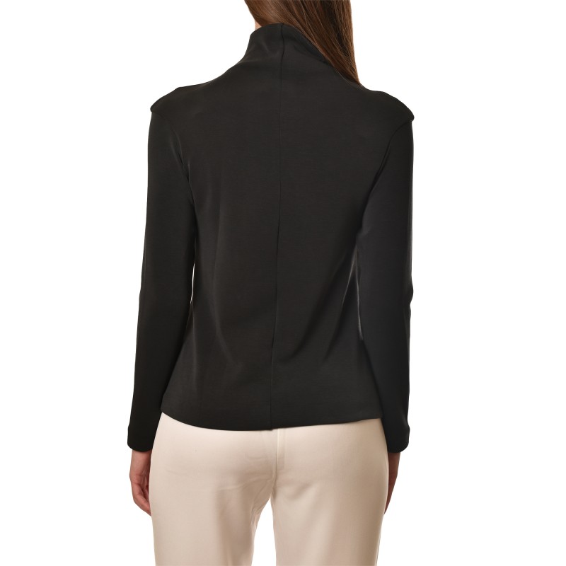 Lotus Eaters Blouse Turtleneck-Anthracite
