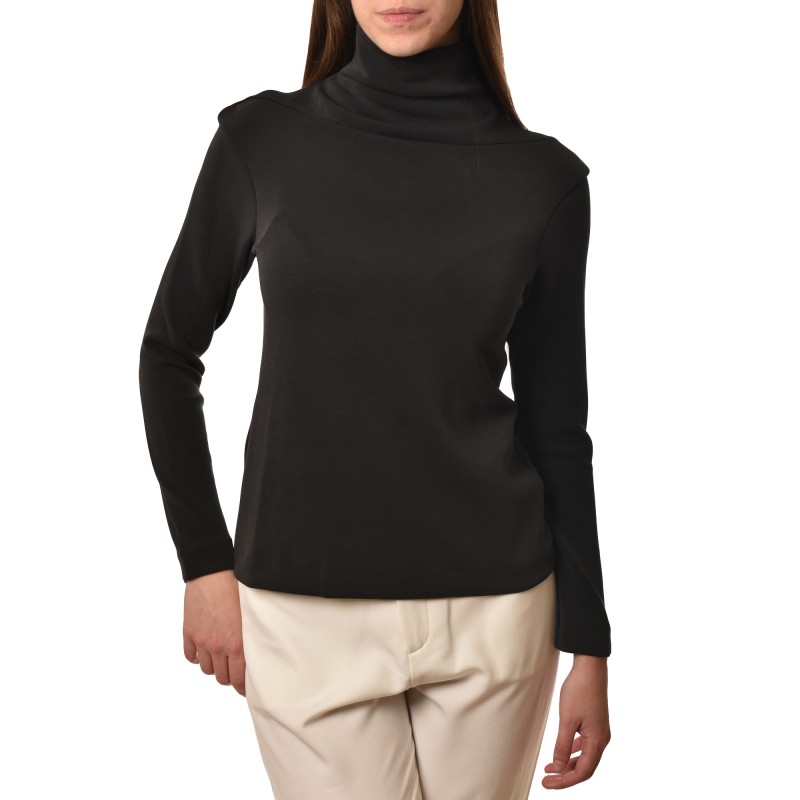 Lotus Eaters Blouse Turtleneck-Anthracite