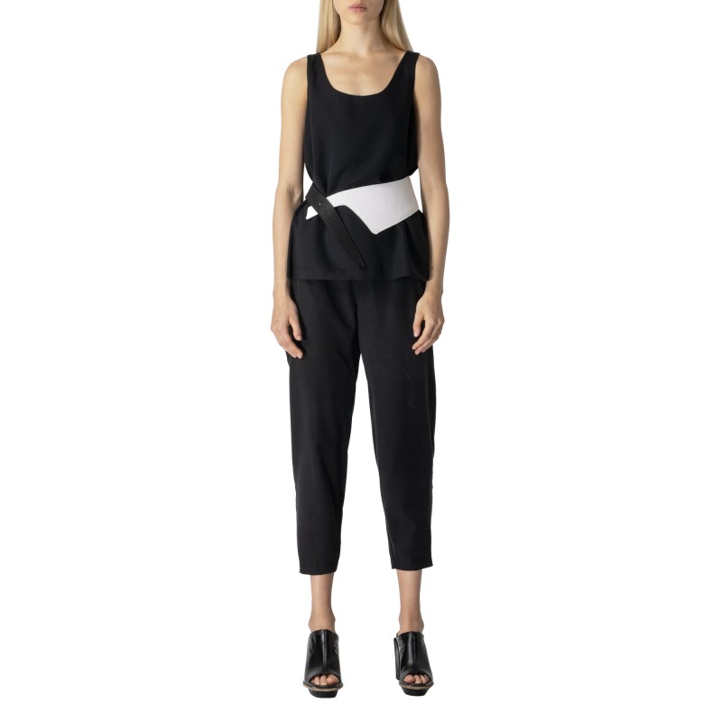 Lotus Eaters Tank Top-Black