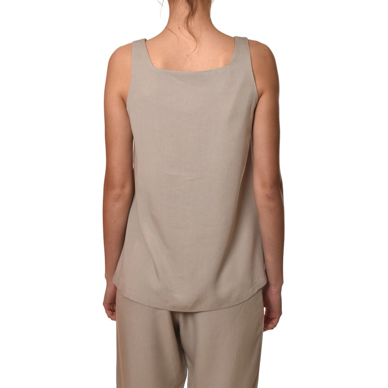 Lotus Eaters Tank Top-Silver