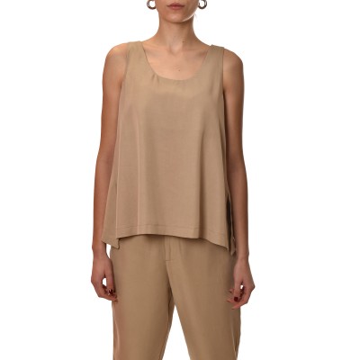 Lotus Eaters Tank Top-Stone