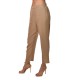 Lotus Eaters Trousers With Elastc Waist And Zip-Stone