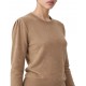 Bill Cost Top Knitted With Sequins-Beige Bill Cost Top Knitted With Sequins-Beige