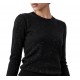 Bill Cost Top Knitted With Sequins-Black Bill Cost Top Knitted With Sequins-Black