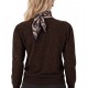 Bill Cost Top Knitted With Sequins-Brown Bill Cost Top Knitted With Sequins-Brown