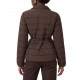 Bill Cost Cropped Quilted Jacket-Brown Bill Cost Cropped Quilted Jacket-Brown