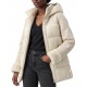 Bill Cost Quilted Jacket With Suede-Vanilla Bill Cost Quilted Jacket With Suede-Vanilla
