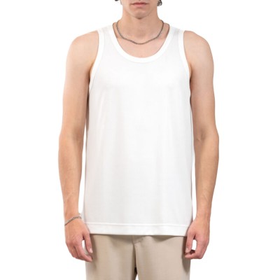 Vittorio T-Shirt Sleeveless-White