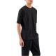 Vittorio T-Shirt Oversized Rib-Black Vittorio T-Shirt Oversized Rib-Black