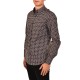 Vittorio Shirt Colorful Balls Pattern-Black