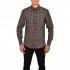 Vittorio Shirt Colorful Balls Pattern-Black