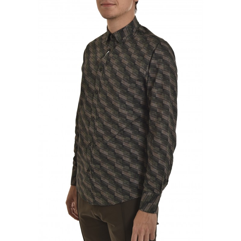 Vittorio Shirt Pntinted-Chaki Vittorio Shirt Pntinted-Chaki