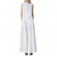 Lotus Eaters Trousers Loose Fit-White