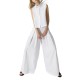 Lotus Eaters Trousers Loose Fit-White
