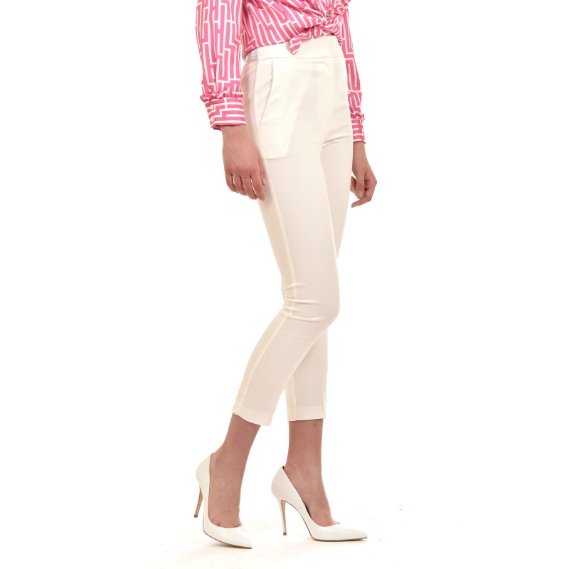 Twenty-29 Pants Pinko Straight-White Twenty-29 Pants Pinko Straight-White