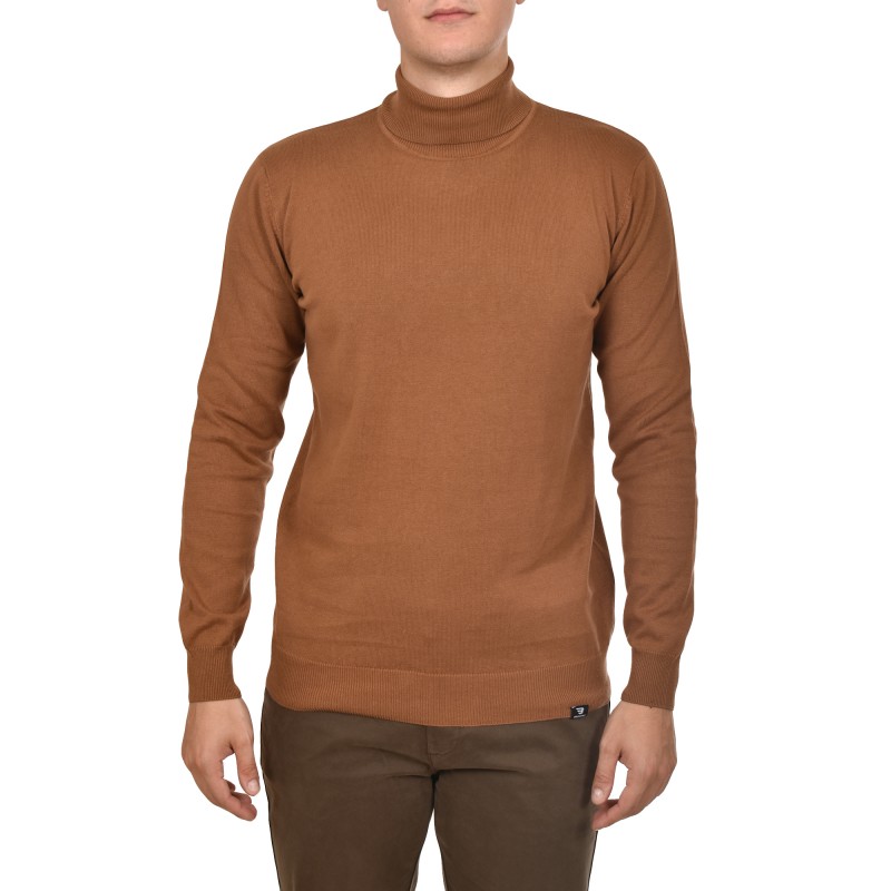 Brokers Basic Turtleneck-Mocha