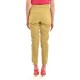 Motel Long Stripped Trousers-Green/Fuchsia