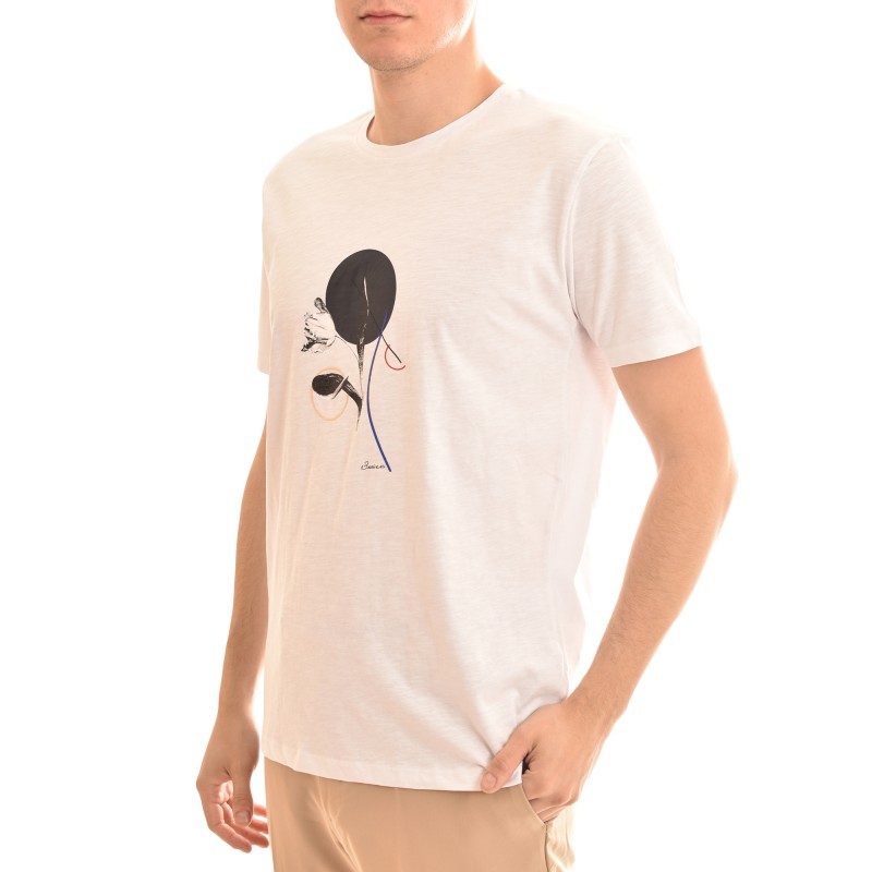 Brokers Tulip Logo T-Shirt-White Brokers Tulip Logo T-Shirt-White