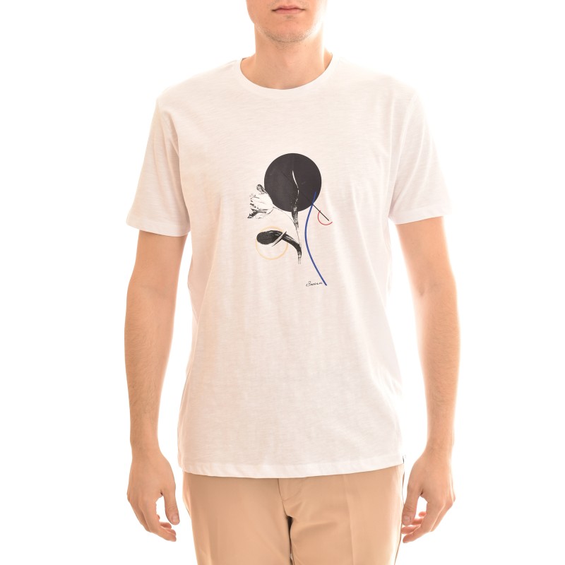 Brokers Tulip Logo T-Shirt-White Brokers Tulip Logo T-Shirt-White