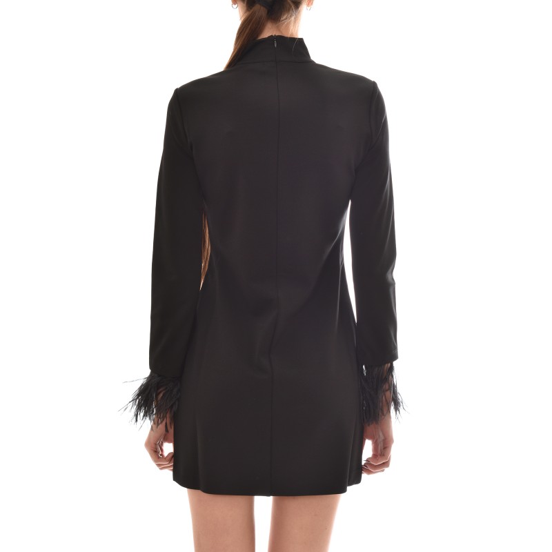 Marella Ione Lupeto Straight Fit Dress-Black