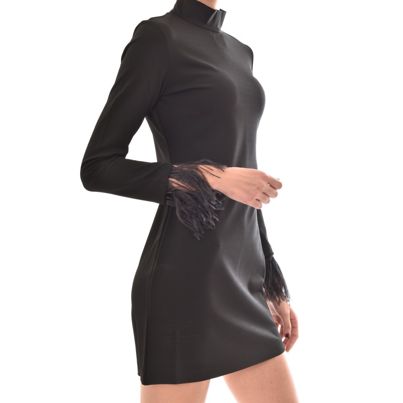 Marella Ione Lupeto Straight Fit Dress-Black