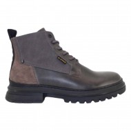 G-Star Raw Millery High Boots In Leather & Suede-Grey