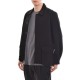 Diverse Relaxed Fit Button Up Overshirt-Black Diverse Relaxed Fit Button Up Overshirt-Black