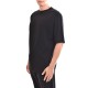 Diverse Loose Fit Crewneck T-Shirt-Black