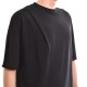 Diverse Loose Fit Crewneck T-Shirt-Black