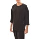 Diverse Relaxed Fit T-Shirt In Lyocell Fabric-Black