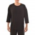 Diverse Relaxed Fit T-Shirt In Lyocell Fabric-Black
