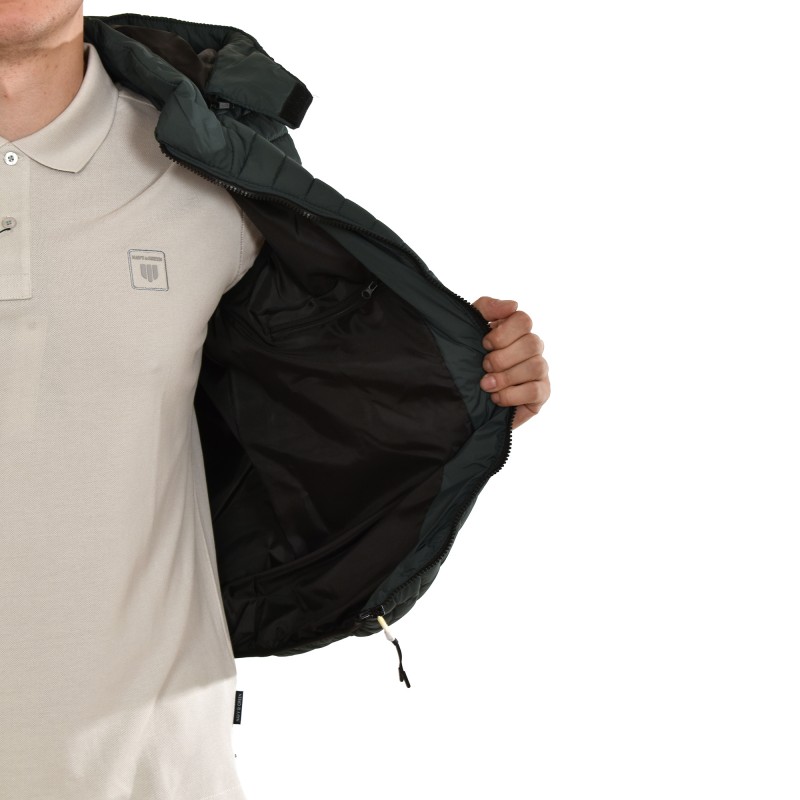 Brokers Sleeveless Puffer Jacket-Forest Green Brokers Sleeveless Puffer Jacket-Forest Green