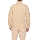 Brokers Relaxed Fit Overshirt With Pockets-Beige