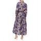 Marella Relaxed Fit Floral Dress Nursery-White/Electric Blue Marella Relaxed Fit Floral Dress Nursery-White/Electric Blue