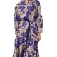 Marella Relaxed Fit Floral Dress Nursery-White/Electric Blue Marella Relaxed Fit Floral Dress Nursery-White/Electric Blue