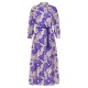 Marella Relaxed Fit Floral Dress Nursery-White/Electric Blue Marella Relaxed Fit Floral Dress Nursery-White/Electric Blue