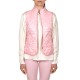 Emme Vosci Water Repellent Vest With Diamond Padded Quilting-Bubblegum