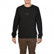 Brokers Faded Culture Logo Sweatshirt In Regular Fit-Black