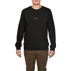 Brokers Faded Culture Logo Sweatshirt In Regular Fit-Black